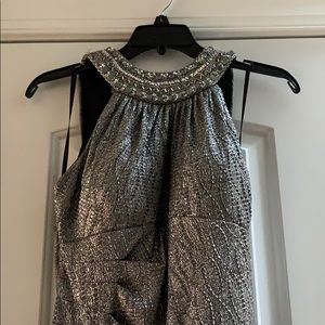 Xscape Metallic Formal Gown-Worn Once. Firm price.